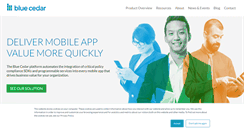 Desktop Screenshot of bluecedar.com